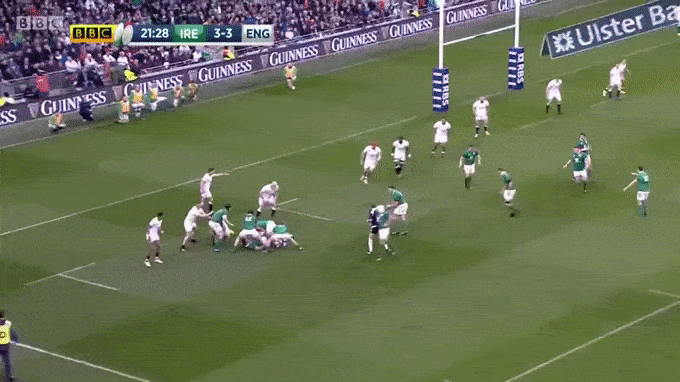 Irish Attack 3 (Stander Carry)