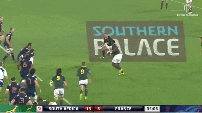 Serfontein Incisiveness (v France - Test 3)