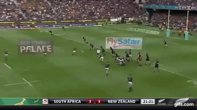 Springbok Effective Attack 2 (v NZ - Test 2)