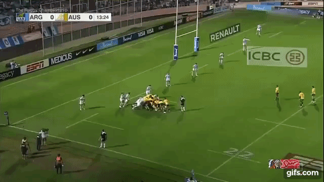 Argentina Ill-Discipline 4 - In At The Side Of Maul (v Aus - Test 2)
