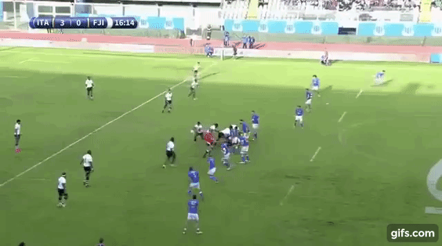 Fiji Aerial Weaknesses 2 (v Italy - November Test)