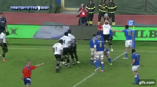 Fiji Lineout Weaknesses 2 (v Italy - November Test)