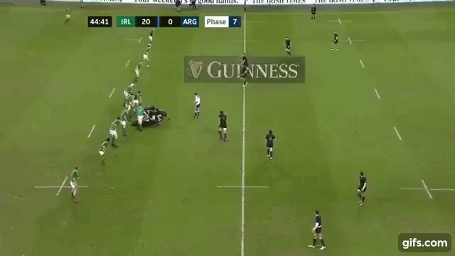 Ire Ill-Discipline 1 (v Arg)