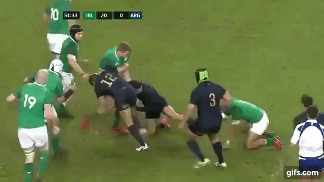 Ire Ill-Discipline 3 (v Arg)