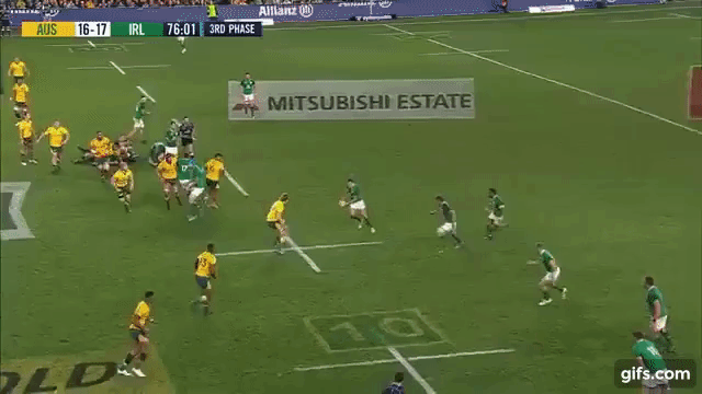 Folau Penalty (v Ire 2018 - Test 3)