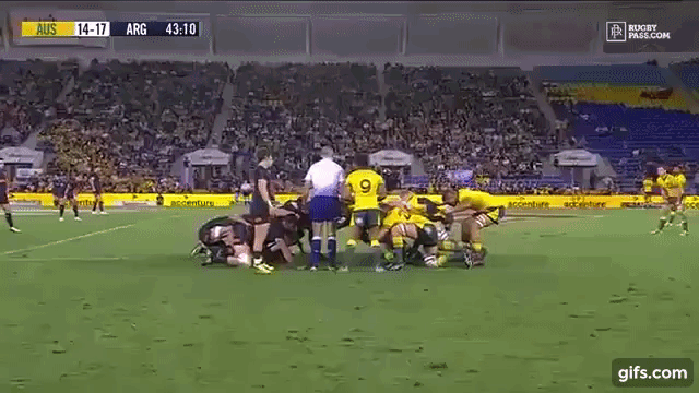 Arg Scrum 1 (v Aus - Test 1)