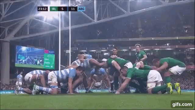 Ire Scrum 1 (v Arg 2018)