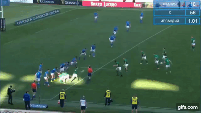 Ire Footwork Before Contact 1 (v Ita 2019)