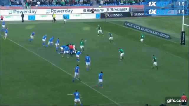 Ire Long Clearance Kick (v Ita 2019)