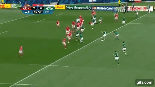 Lydiate-Warburton Tackle 1 (v Ire 2011)