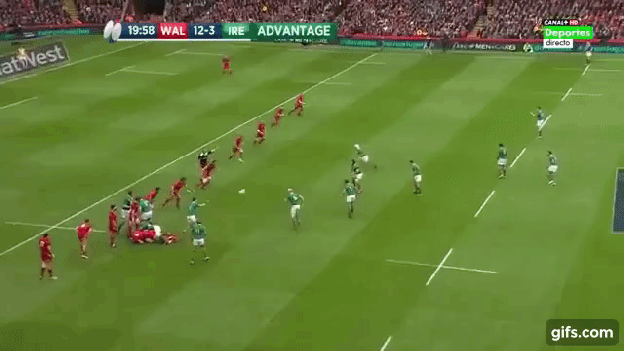 Lydiate-Warburton Tackle 2 (v Ire 2015)