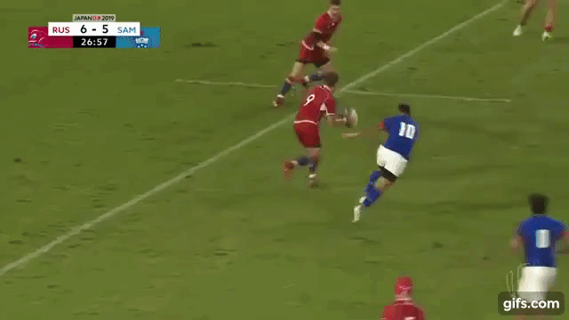Samoa Ill-Discipline 1 (v Rus 2019)