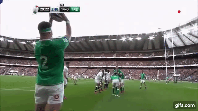 Ire Lineout (v Eng 2020)